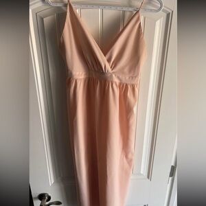 Park & Fifth Peach Strapless Dress